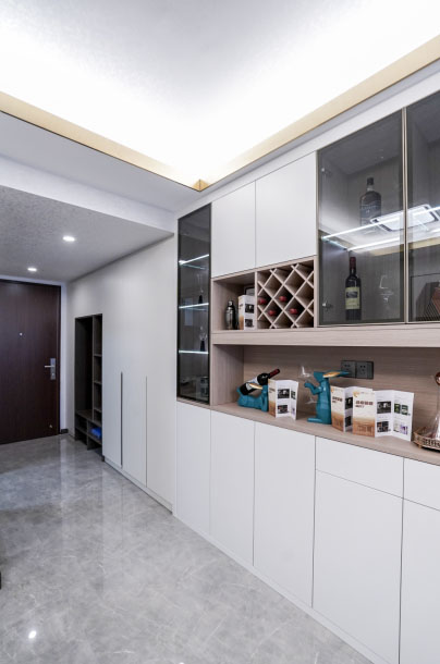 95㎡輕奢風(fēng)，因地制宜的設(shè)計，展現(xiàn)年人輕獨特生活理念